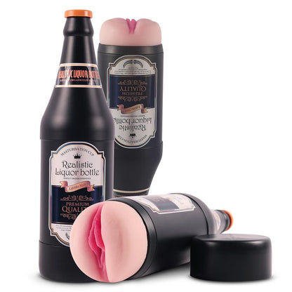 SHEQU - MASTURBADOR MASCULINO VAGINA SONYA BOTELLA CERVEZA