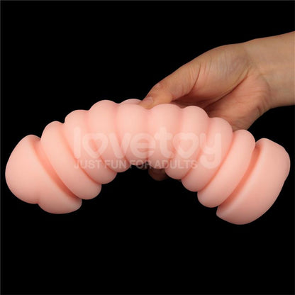 LOVETOY - MASTURBADOR MASCULINO VIRGIN-SKIN VAGINA Y ANO