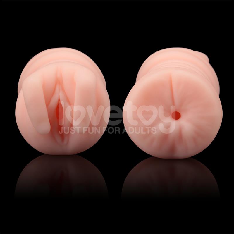 LOVETOY - MASTURBADOR MASCULINO VIRGIN-SKIN VAGINA Y ANO