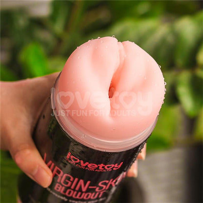 LOVETOY - MASTURBADOR MASCULINO VIRGIN-SKIN VAGINA Y ANO
