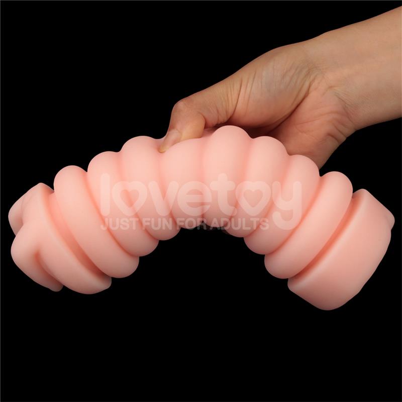 LOVETOY - MASTURBADOR MASCULINO VIRGIN-SKIN VAGINA Y ANO