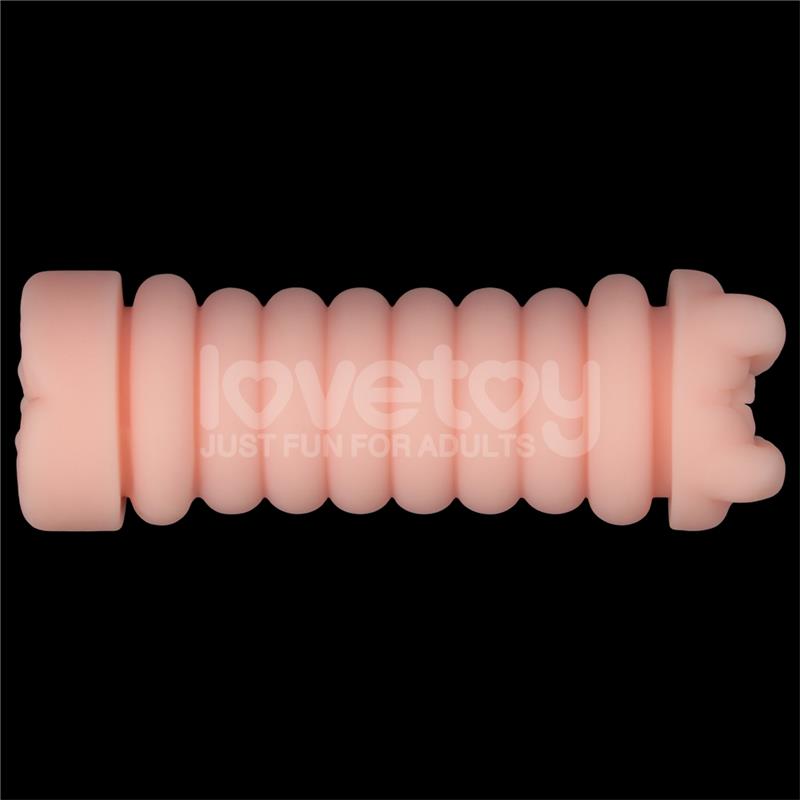 LOVETOY - MASTURBADOR MASCULINO VIRGIN-SKIN VAGINA Y ANO