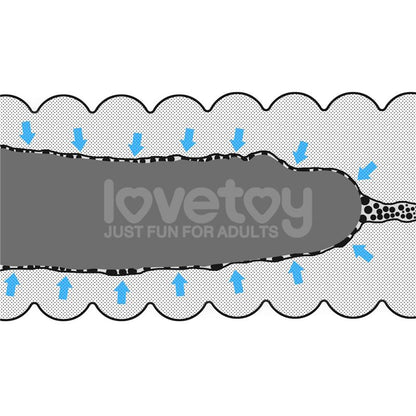 LOVETOY - MASTURBADOR MASCULINO VIRGIN-SKIN VAGINA Y ANO