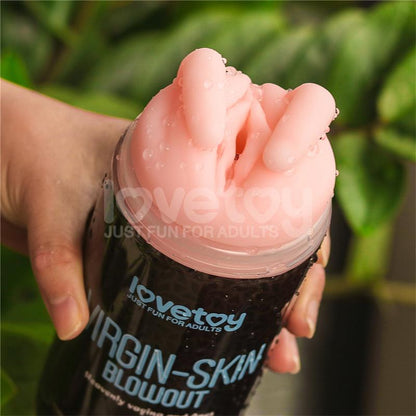 LOVETOY - MASTURBADOR MASCULINO VIRGIN-SKIN VAGINA Y ANO