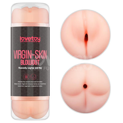 LOVETOY - MASTURBADOR MASCULINO VIRGIN-SKIN VAGINA Y ANO