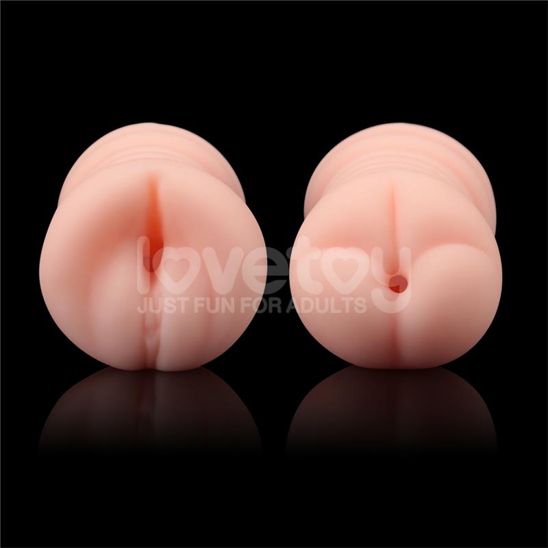 LOVETOY - MASTURBADOR MASCULINO VIRGIN-SKIN VAGINA Y ANO