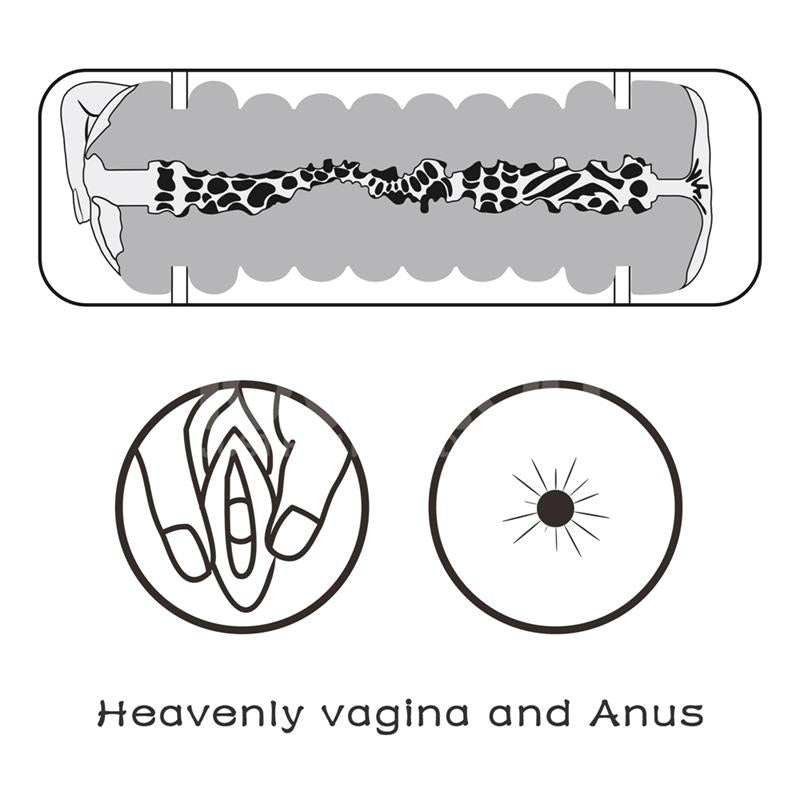 LOVETOY - MASTURBADOR MASCULINO VIRGIN-SKIN VAGINA Y ANO