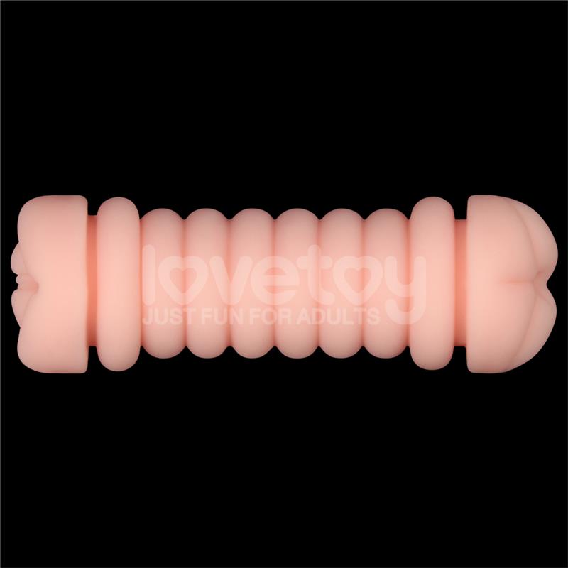 LOVETOY - MASTURBADOR MASCULINO VIRGIN-SKIN VAGINA Y ANO