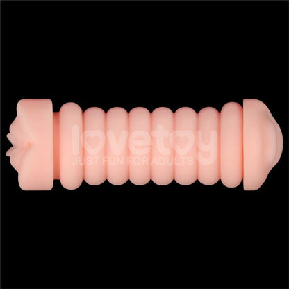 LOVETOY - MASTURBADOR MASCULINO VIRGIN-SKIN VAGINA Y BOCA