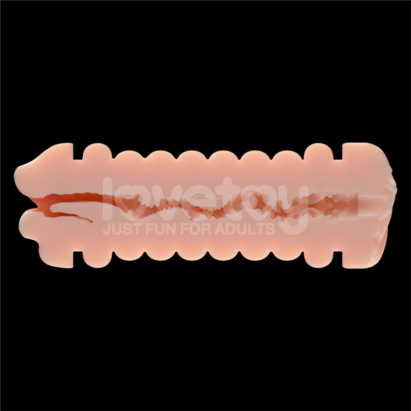 LOVETOY - MASTURBADOR MASCULINO VIRGIN-SKIN VAGINA Y BOCA