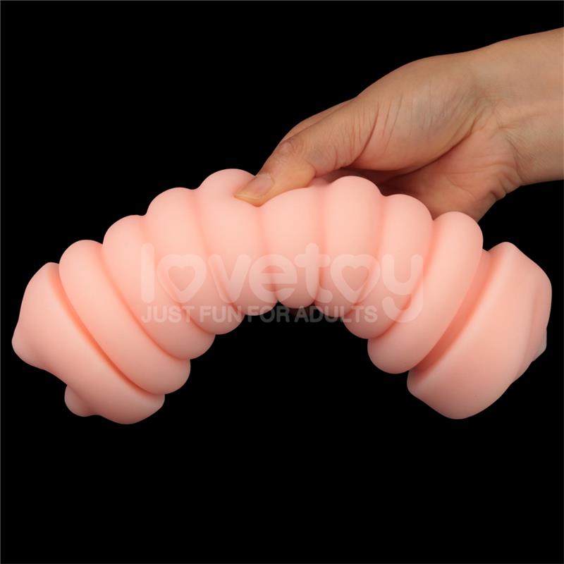 LOVETOY - MASTURBADOR MASCULINO VIRGIN-SKIN VAGINA Y BOCA