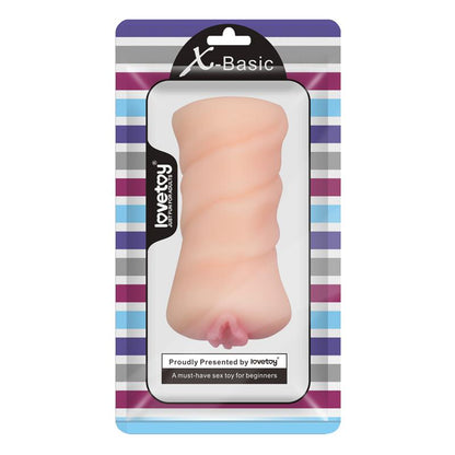 LOVETOY - MASTURBADOR MASCULINO X-BASIC POCKET PUSSY NATURAL