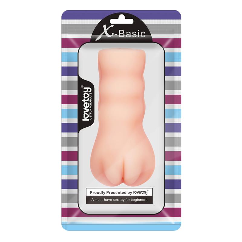 LOVETOY - MASTURBADOR MASCULINO X-BASIC POCKET PUSSY NATURAL