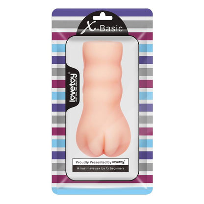 LOVETOY - MASTURBADOR MASCULINO X-BASIC POCKET PUSSY NATURAL