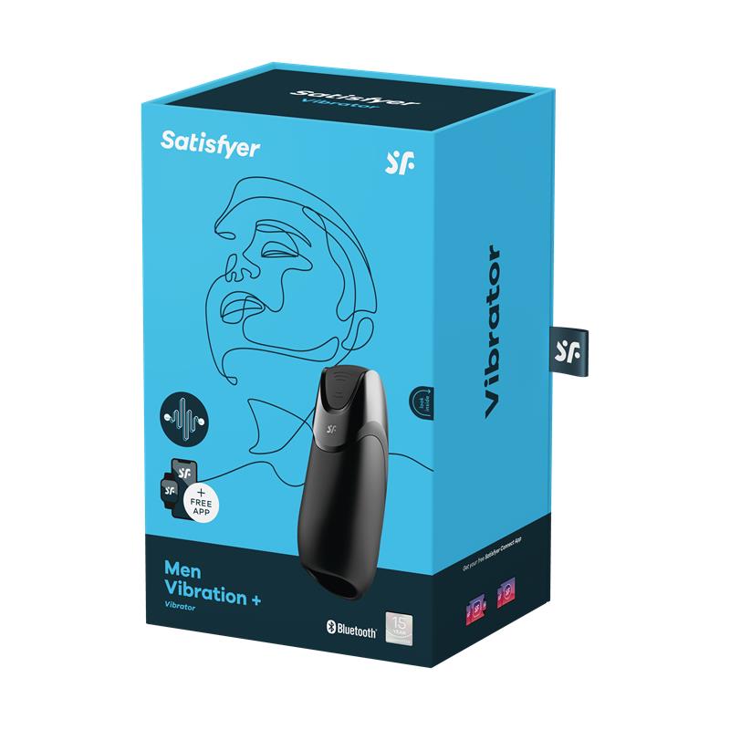 SATISFYER - MASTURBADOR MEN VIBRATION CON APP SATISFYER CONNECT