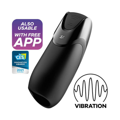 SATISFYER - MASTURBADOR MEN VIBRATION CON APP SATISFYER CONNECT