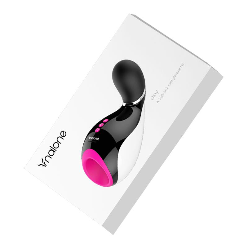 NALONE - MASTURBADOR OXXY NEGRO Y FUCHSIA