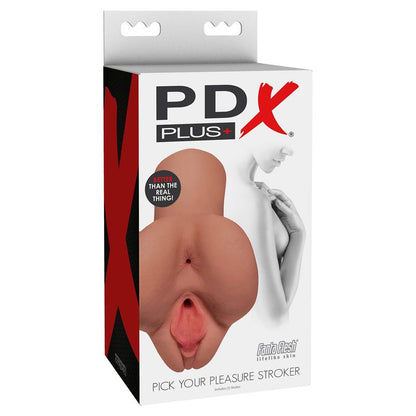 PDX PLUS+ - MASTURBADOR PICK YOUR PLEASURE CARAMEL SKIN