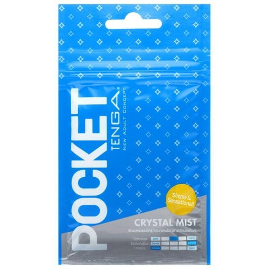 TENGA - MASTURBADOR POCKET CRYSTAL MIST
