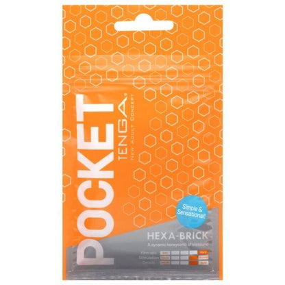 TENGA - MASTURBADOR POCKET HEXA-BRICK