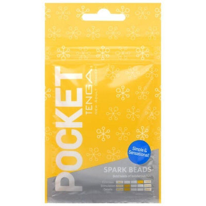 TENGA - MASTURBADOR POCKET SPARK BEADS