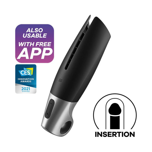 SATISFYER - MASTURBADOR POWER MASTURBATOR CON APP SATISFYER CONNECT