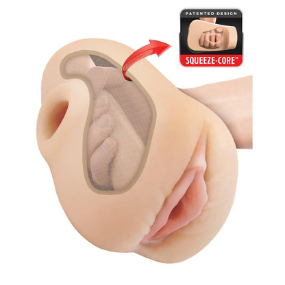 PDX PLUS+ - MASTURBADOR PUSSY POUNDER SQUEEZE 18 CM