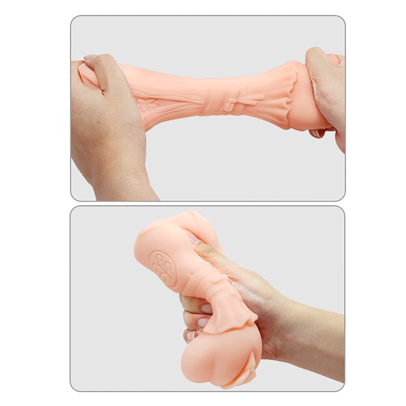 CRAZY BULL - MASTURBADOR REALISTA VAGINA CON VIBRACIÓN