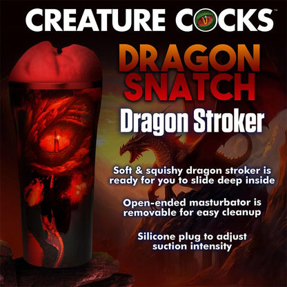 CREATURE COCKS - MASTURBADOR RED DRAGON 8.7