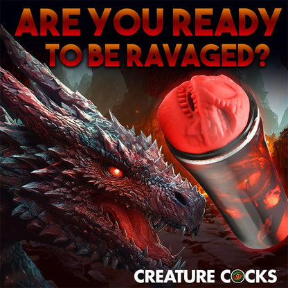 CREATURE COCKS - MASTURBADOR RED DRAGON 8.7