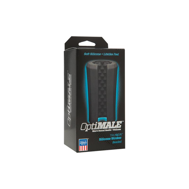 OPTIMALE - MASTURBADOR SILICONA PLATINUM NEGRO