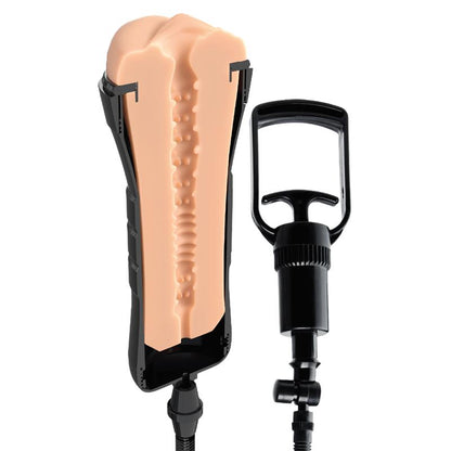 PDX TOYZ - MASTURBADOR SUPER SUCKER XXL CON AUTO-LUBRICACION