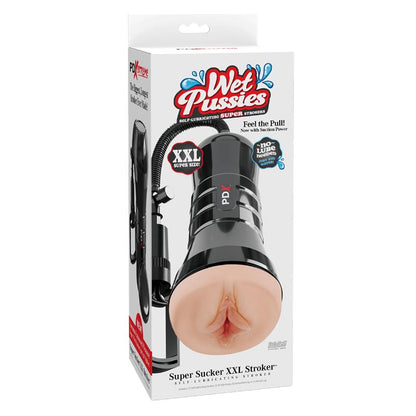 PDX TOYZ - MASTURBADOR SUPER SUCKER XXL CON AUTO-LUBRICACION