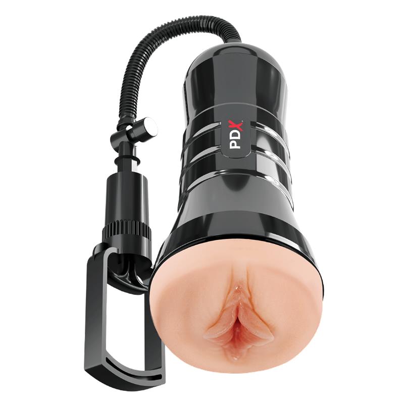 PDX TOYZ - MASTURBADOR SUPER SUCKER XXL CON AUTO-LUBRICACION