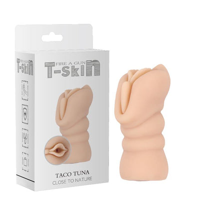 CHISA - MASTURBADOR TACO TUNA T-SKIN 12.6 CM NATURAL