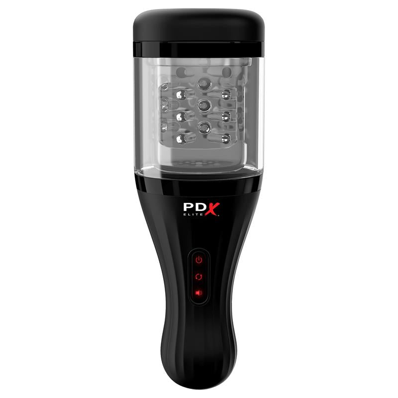 PDX ELITE - MASTURBADOR TALK DIRTY ROTOBATOR CON FUNCIÓN DE VOZ