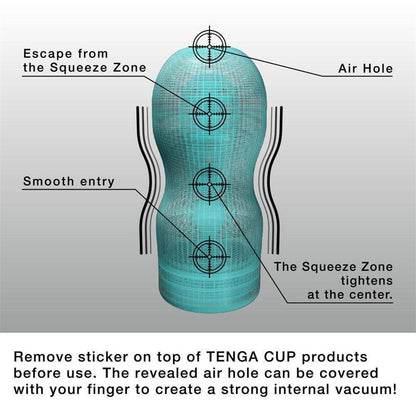 TENGA - MASTURBADOR TENGA ORIGINAL VACUUM CUP EXTRA COOL