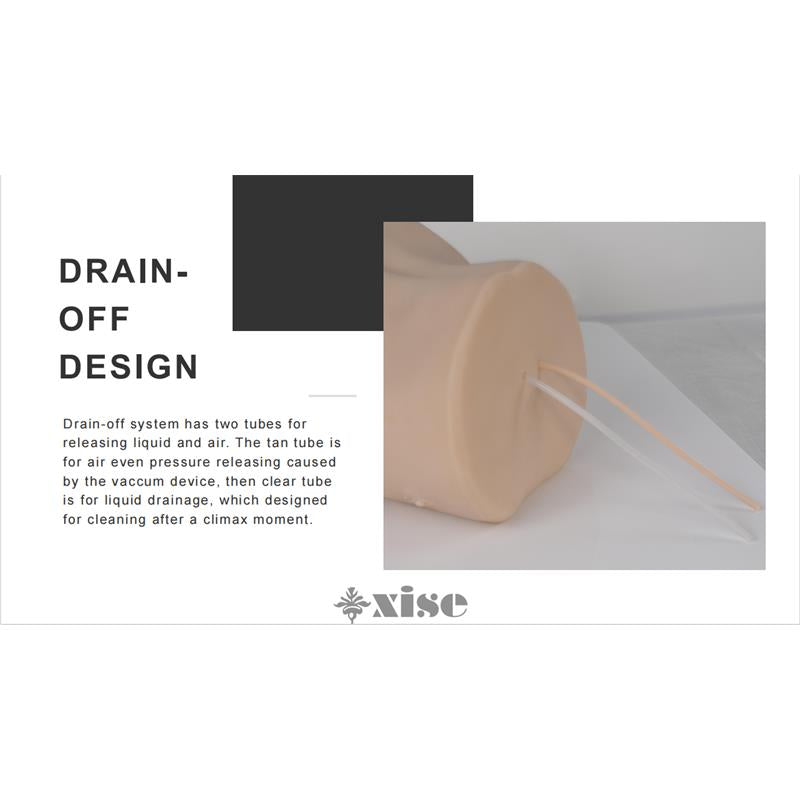 XISE - MASTURBADOR TORSO MIGNON CON VIBRACIÓN Y SUCKING 6.1 KG