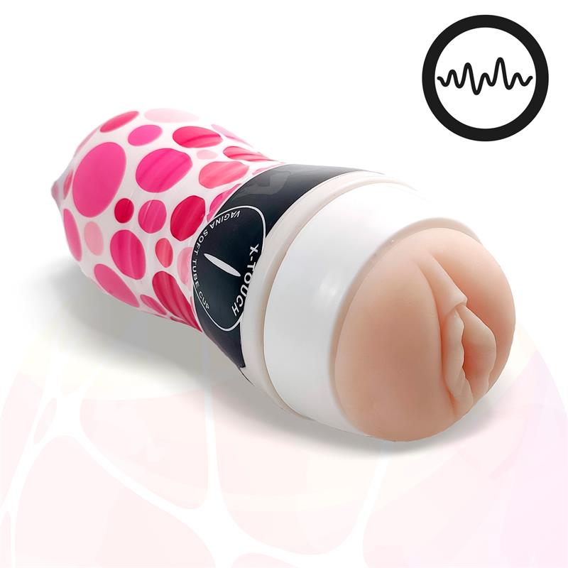 XOXO - MASTURBADOR VAGINA CON VIBRACIÓN
