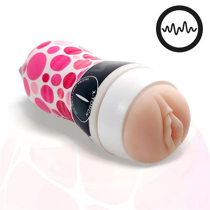 XOXO - MASTURBADOR VAGINA CON VIBRACIÓN