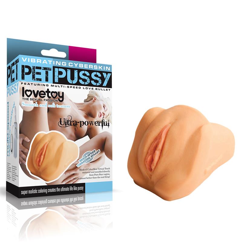 LOVETOY - MASTURBADOR VAGINA CON VIBRACIÓN