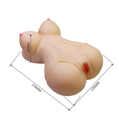 CRAZY BULL - MASTURBADOR VAGINA Y ANO 5 KG