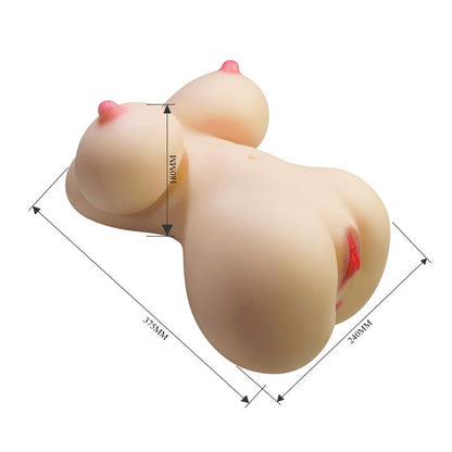 CRAZY BULL - MASTURBADOR VAGINA Y ANO 7.1 KG