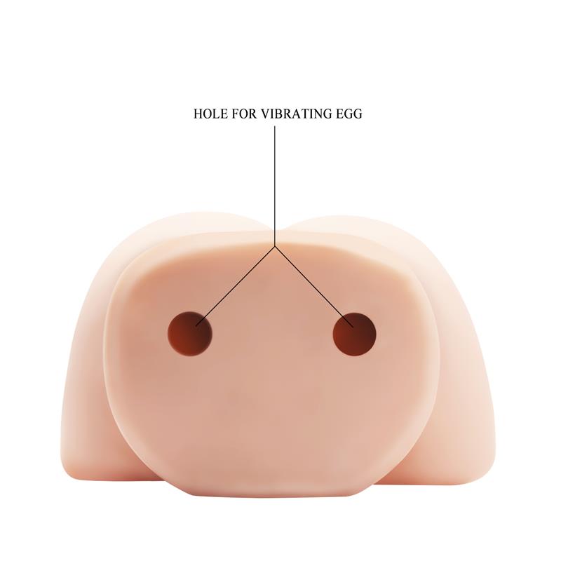 CRAZY BULL - MASTURBADOR VAGINA Y ANO CON VIBRACIÓN
