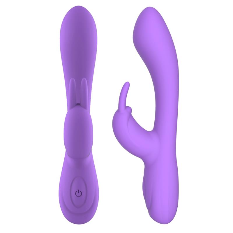 INTOYOU - MAUVE VIBRADOR UNIBODY SILICONA LÍQUIDA USB PÚRPURA
