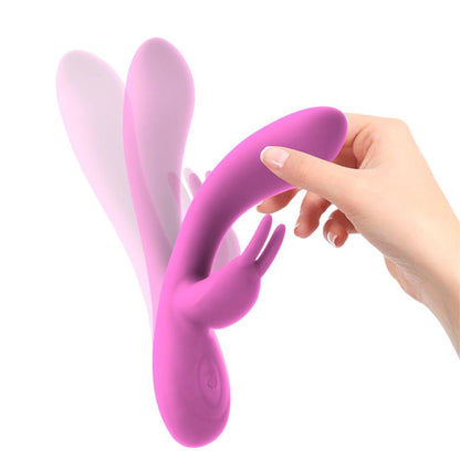 INTOYOU - MAUVE VIBRADOR UNIBODY SILICONA LÍQUIDA USB ROSA
