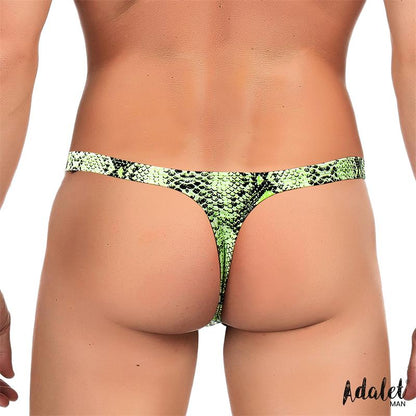 ADALET MAN - MAVER TANGA ESTAMPADO DE SERPIENTE