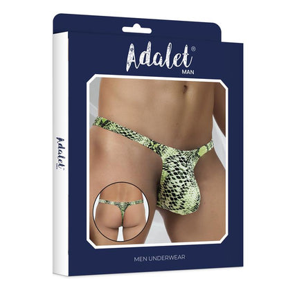 ADALET MAN - MAVER TANGA ESTAMPADO DE SERPIENTE