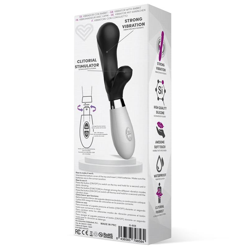 LATETOBED - MAVERDICK VIBRADOR SILICONA NEGRO