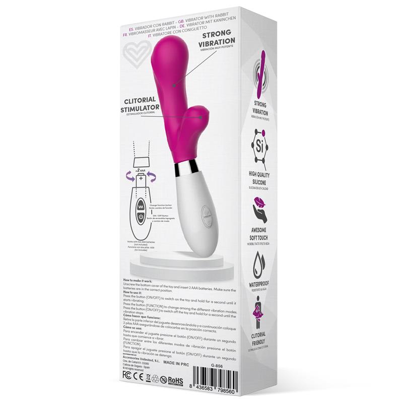 LATETOBED - MAVERDICK VIBRADOR SILICONA ROSA